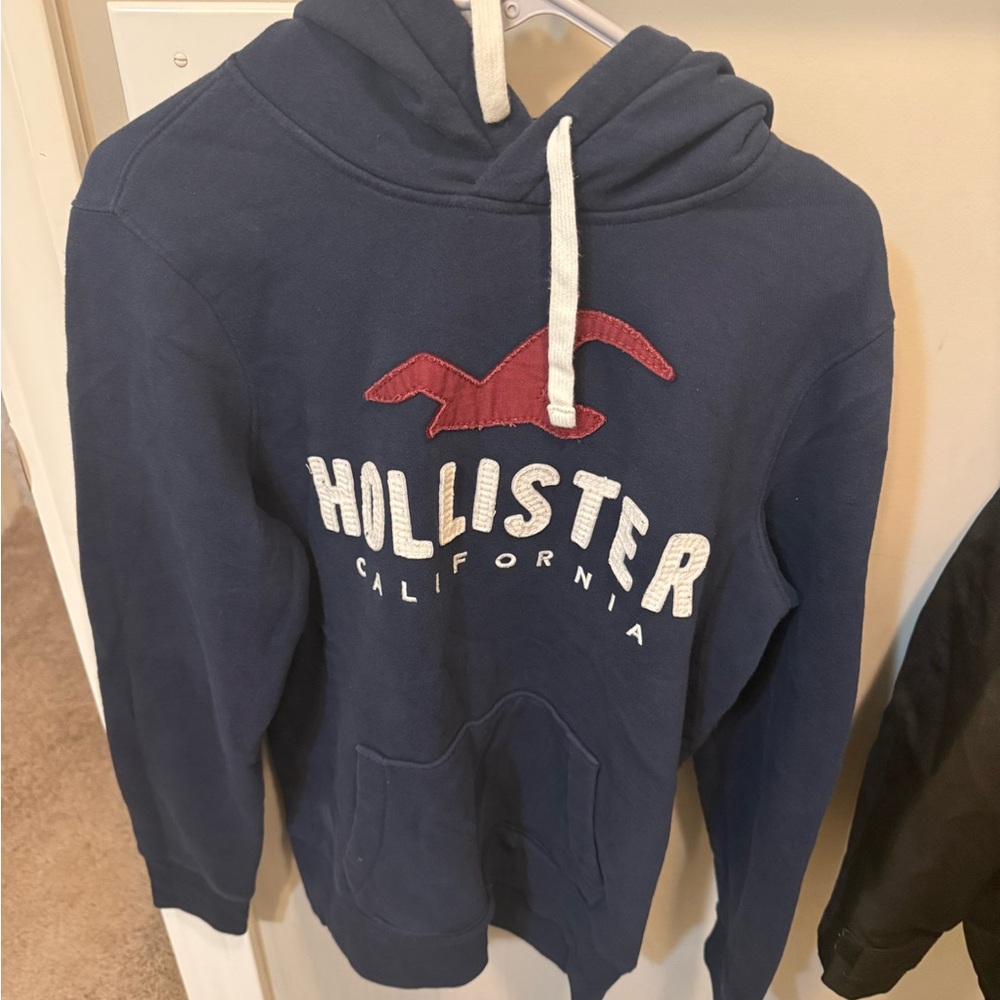 Hollister Blue Hoodie size small